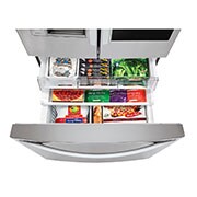 LG 36" Counter Depth French Door Refrigerator with Instaview™ Door-in-Door®, 24 cu.ft., LFXC24796S