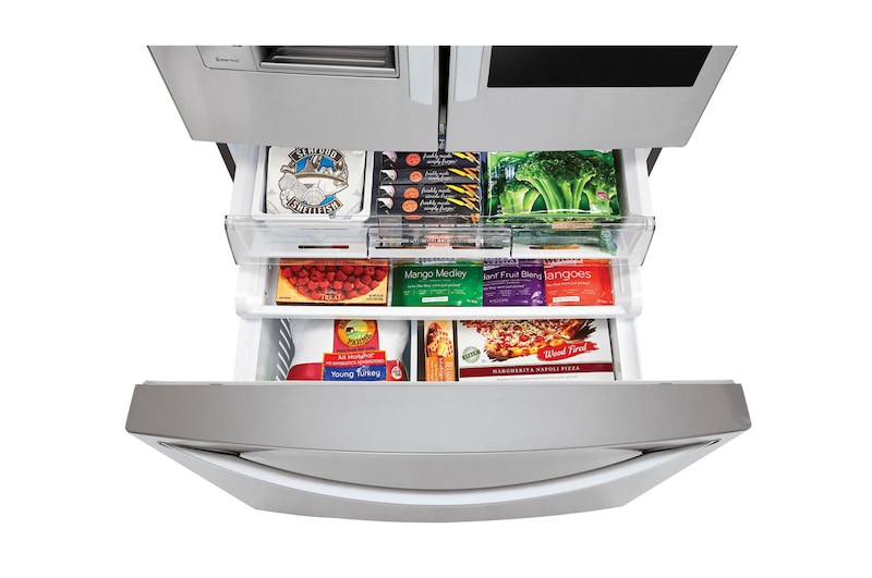 LG 36" Counter Depth French Door Refrigerator with Instaview™ Door-in-Door®, 24 cu.ft., LFXC24796S