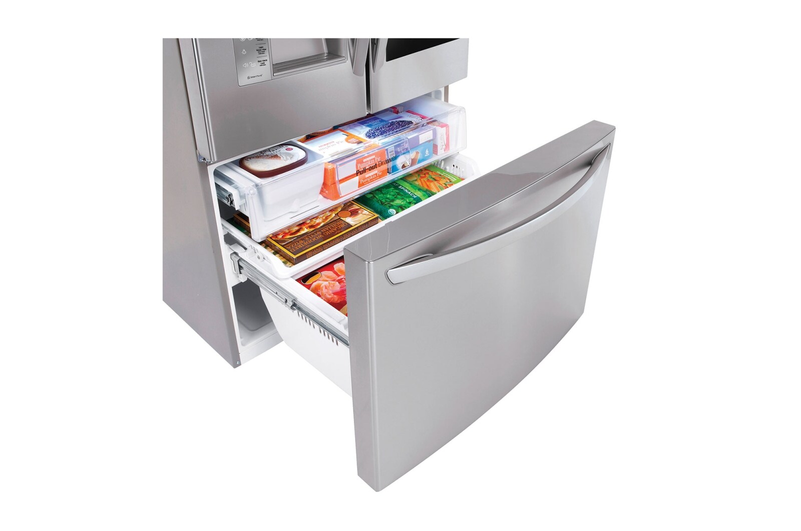 LG 36" Counter Depth French Door Refrigerator with Instaview™ Door-in-Door®, 24 cu.ft., LFXC24796S