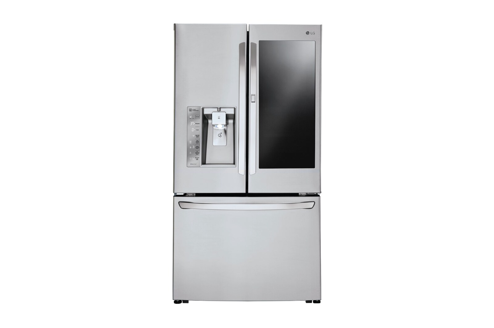 LG 36" Counter Depth French Door Refrigerator with Instaview™ Door-in-Door®, 24 cu.ft., LFXC24796S