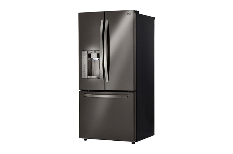 LG 33" Black Stainless Steel French Door Refrigerator, 24 cu.ft., LFXS24623D