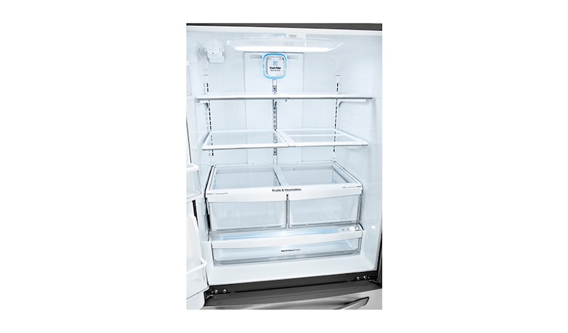 LG 33" French Door Refrigerator with Slim SpacePlus™ Ice System, 24 cu.ft., LFXS24623S