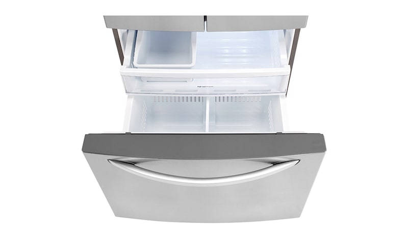 LG 33" French Door Refrigerator with Slim SpacePlus™ Ice System, 24 cu.ft., LFXS24623S