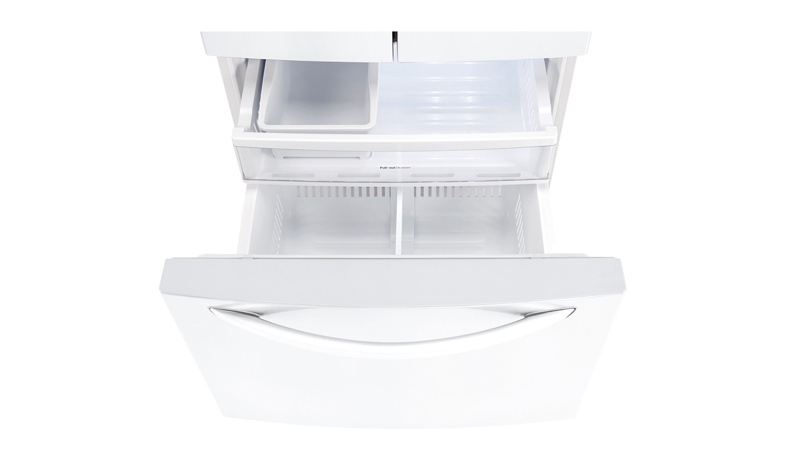 LG 33" French Door Refrigerator with Slim SpacePlus™ Ice System, 24 cu.ft., LFXS24623W