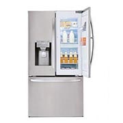 Front view of 36&#34; Smudge Resistant Refrigerator with Door-in-Door®, WiFi connectivity and Dual Ice Makers LFXS26566S