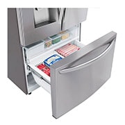 LG 36" Smudge Resistant Refrigerator with Door-in-Door®, WiFi connectivity and Dual Ice Makers, LFXS26566S