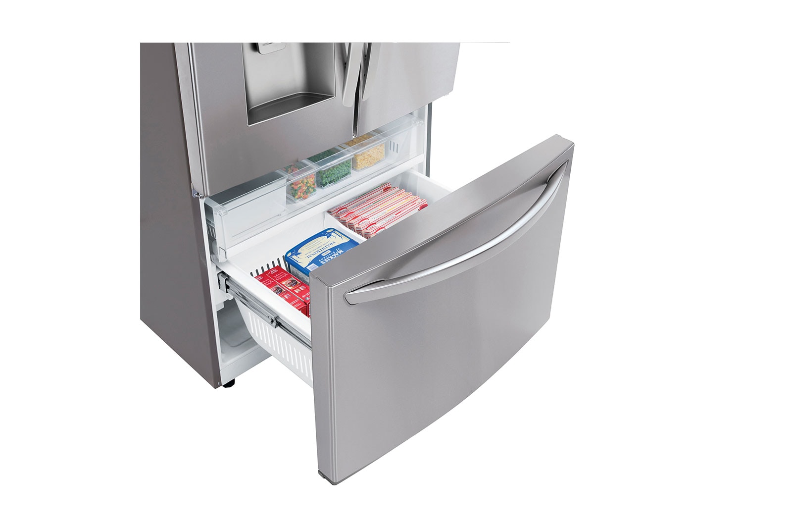 LG 36" Smudge Resistant Refrigerator with Door-in-Door®, WiFi connectivity and Dual Ice Makers, LFXS26566S