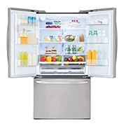 LG 36'' Smudge Resistant Refrigerator with ThinQ® Technology and Dual Ice Makers, LFXS26973S