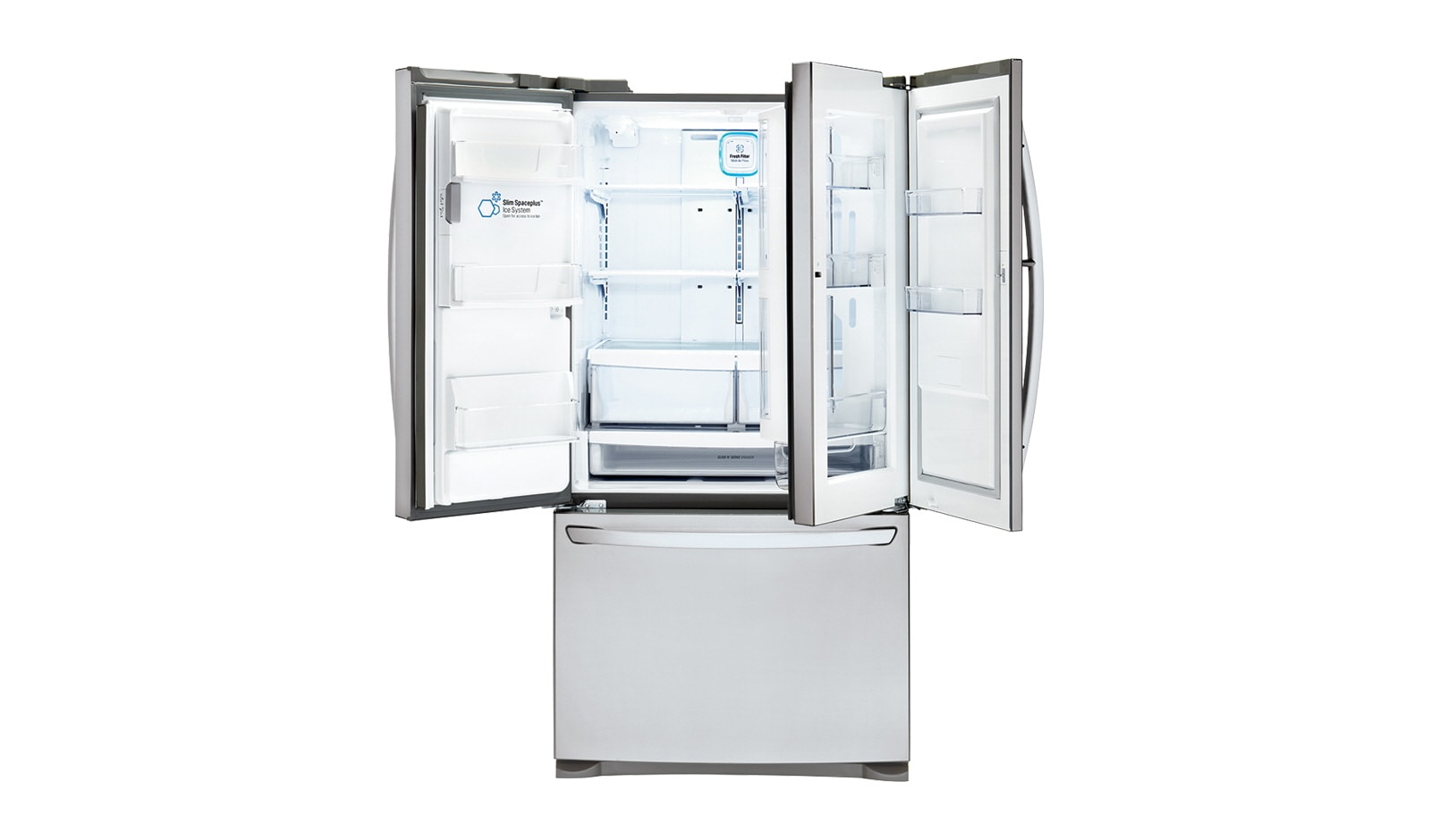 LG 36" French Door Refrigerator with Door-in-Door®, 27 cu.ft., LFXS27566S