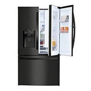 LG 36″ Matte Black French Door Refrigerator with Door-in-Door®, 28 cu.ft., LFXS28566M