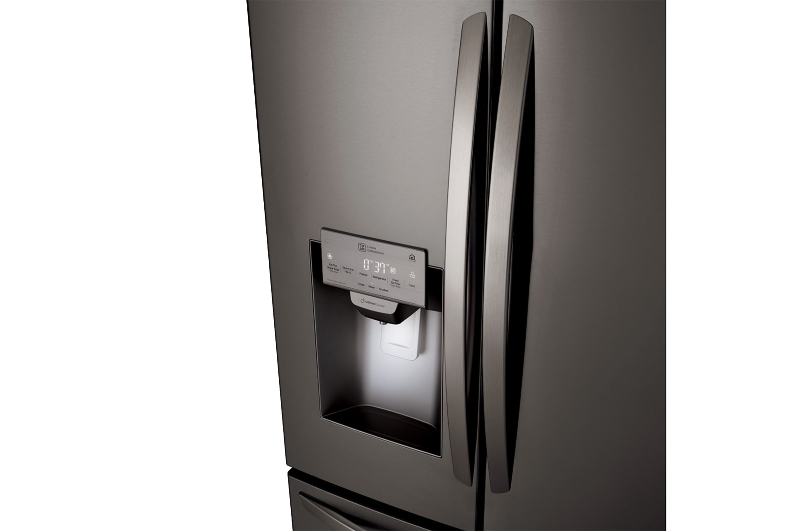 LG 36" Black Stainless Steel French Door Refrigerator, 28 cu.ft., LFXS28968D