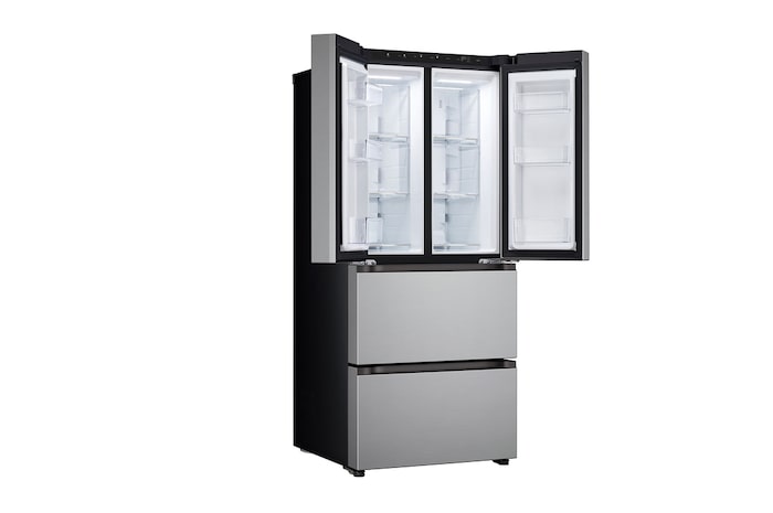 Left side view with top doors open 1