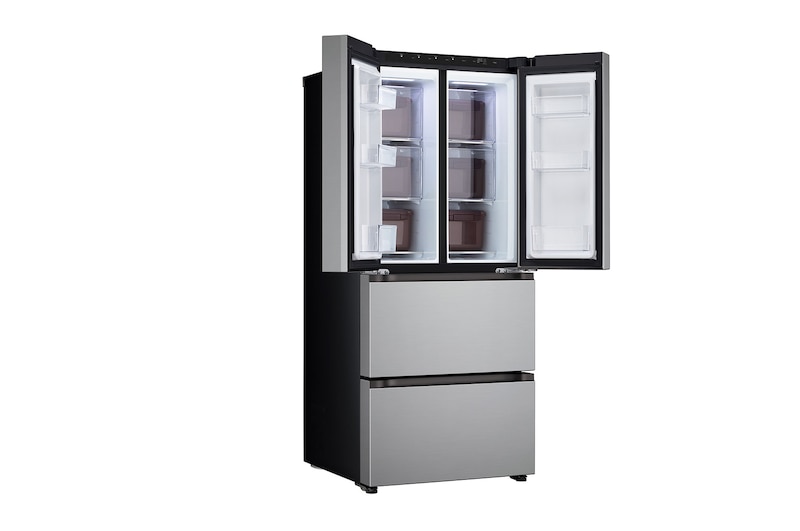 Left side view with top doors open 2