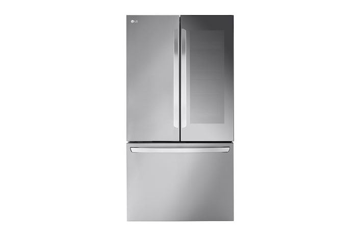 LG 36" 27 cu.ft. Mirror InstaView® Counter-Depth MAX™ French 3-Door Refrigerator | Internal Water Dispenser | Ice Maker, LLFGC2706S