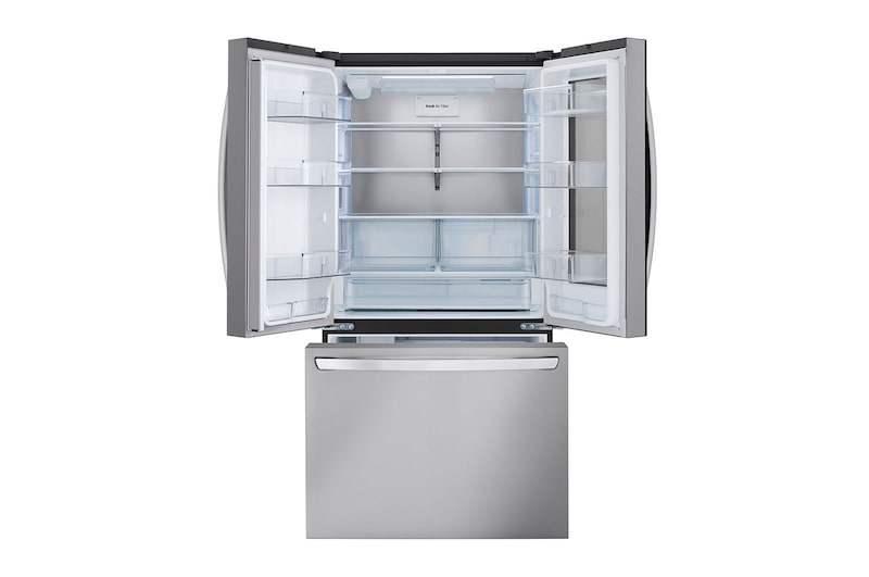 LG 36" 27 cu.ft. Mirror InstaView® Counter-Depth MAX™ French 3-Door Refrigerator | Internal Water Dispenser | Ice Maker, LLFGC2706S