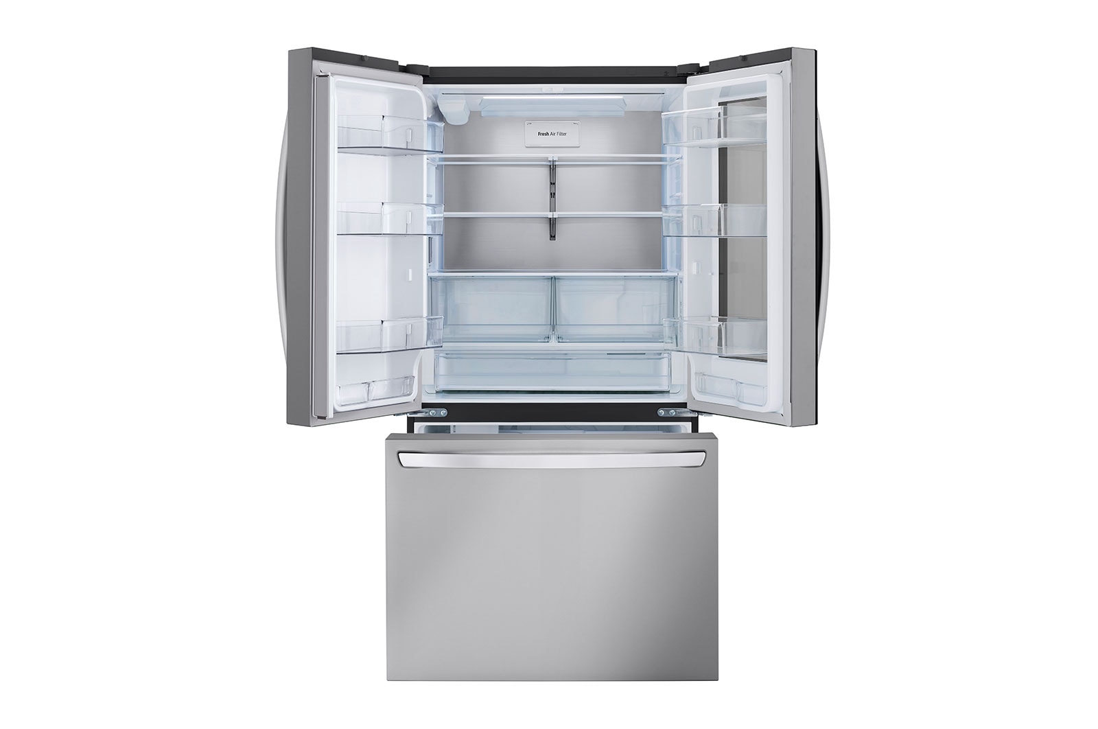 LG 26 cu. ft. Smart Counter-Depth MAX Refrigerator with Single Ice Maker, LLFGC2706S
