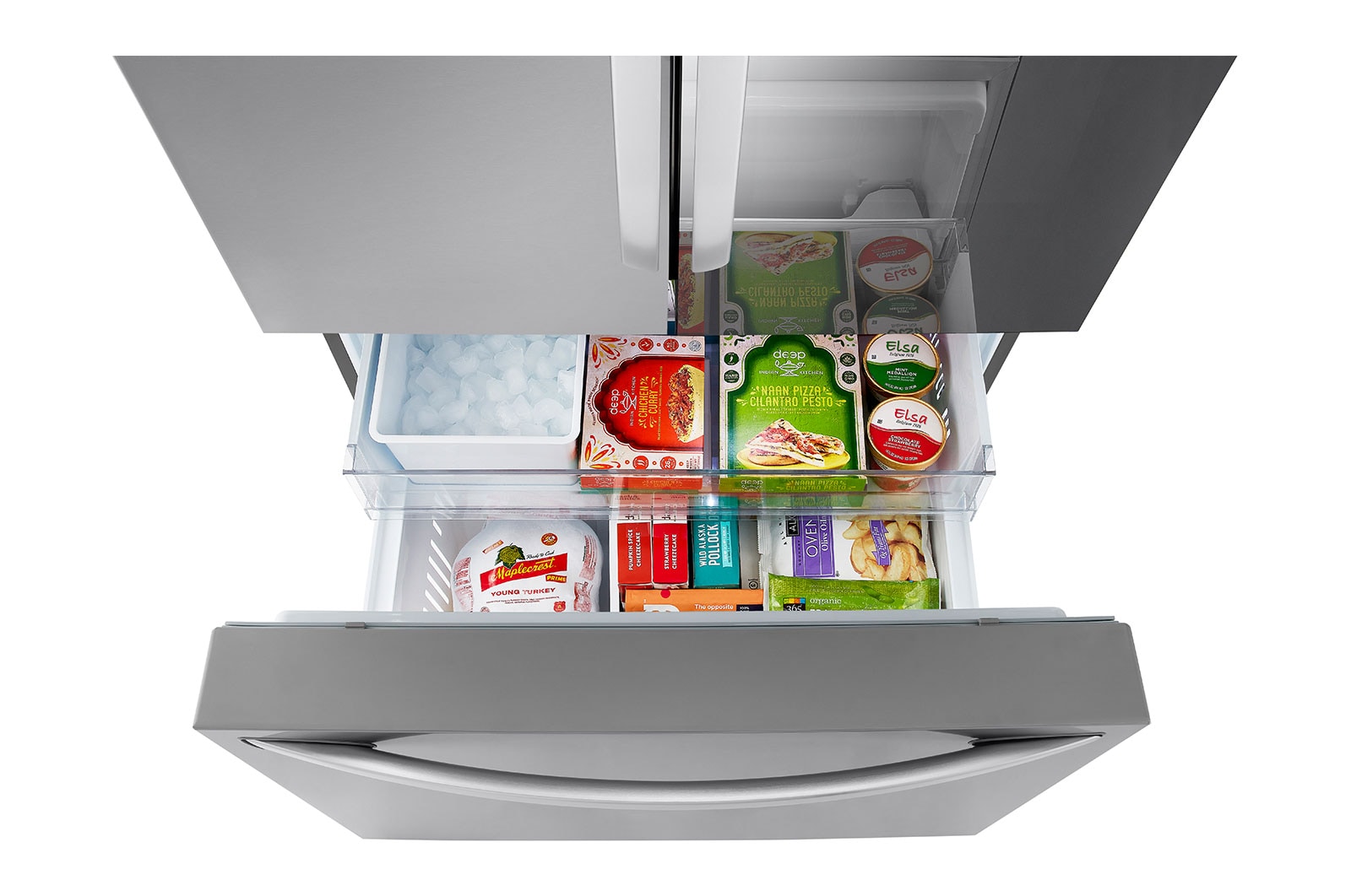 LG 26 cu. ft. Smart Counter-Depth MAX Refrigerator with Single Ice Maker, LLFGC2706S