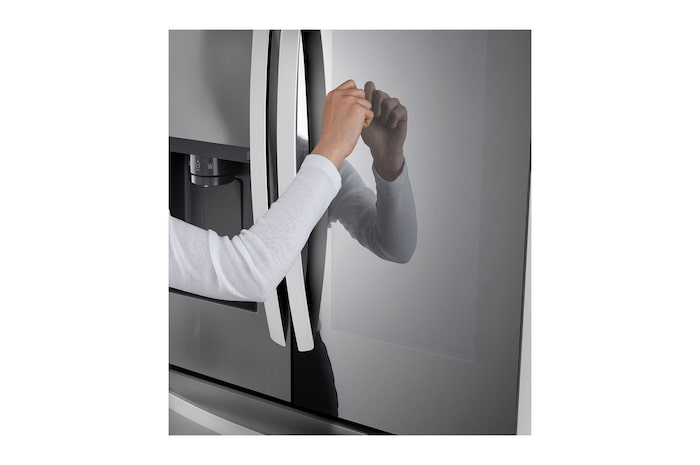 Hand Knocking Closeup