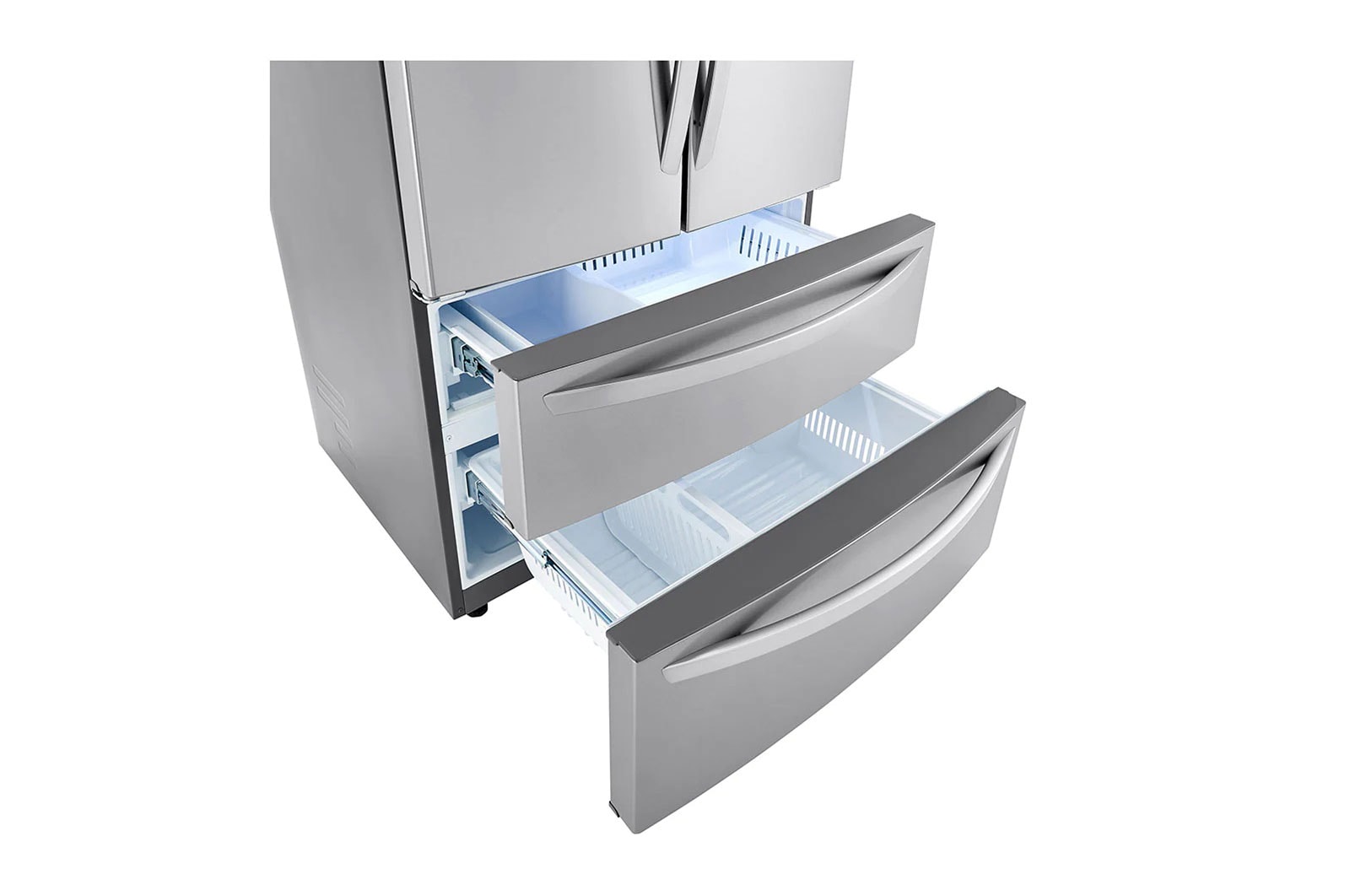 LG 36' 4-Door French Door Counter Depth Refrigerator with Water Dispenser and Smart Cooling™ Plus,  22.7 cu.ft., LMWC23626S