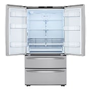 LG 36" 4-Door French Door Refrigerator with Internal water dispenser and Smart Cooling™ Plus, LMWS27626S