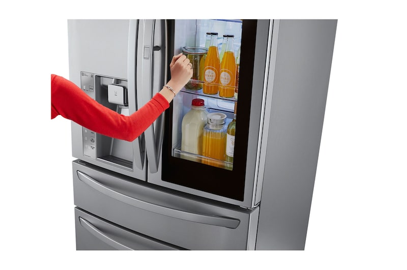 LG 36" InstaView™ Door-in-Door® Counter-Depth Refrigerator, 23 cu. ft., LMXC23796S