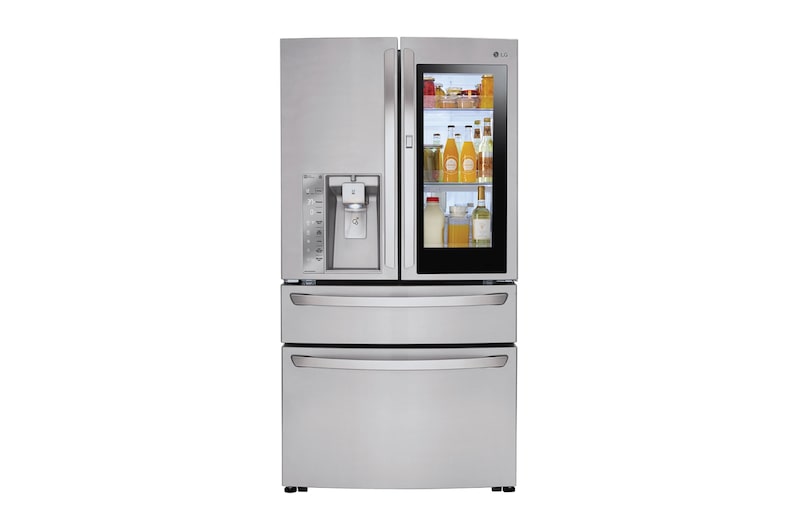 LG 36" InstaView™ Door-in-Door® Counter-Depth Refrigerator, 23 cu. ft., LMXC23796S