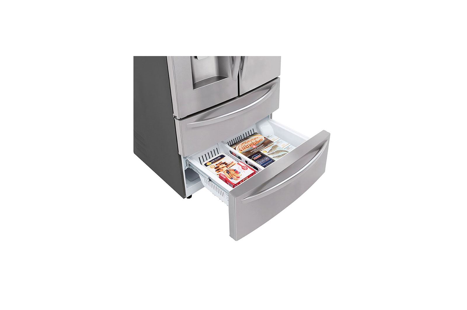 LG 28 cu.ft. 4-Door French Door Refrigerator with Dual Ice Makers, LMXS28626S