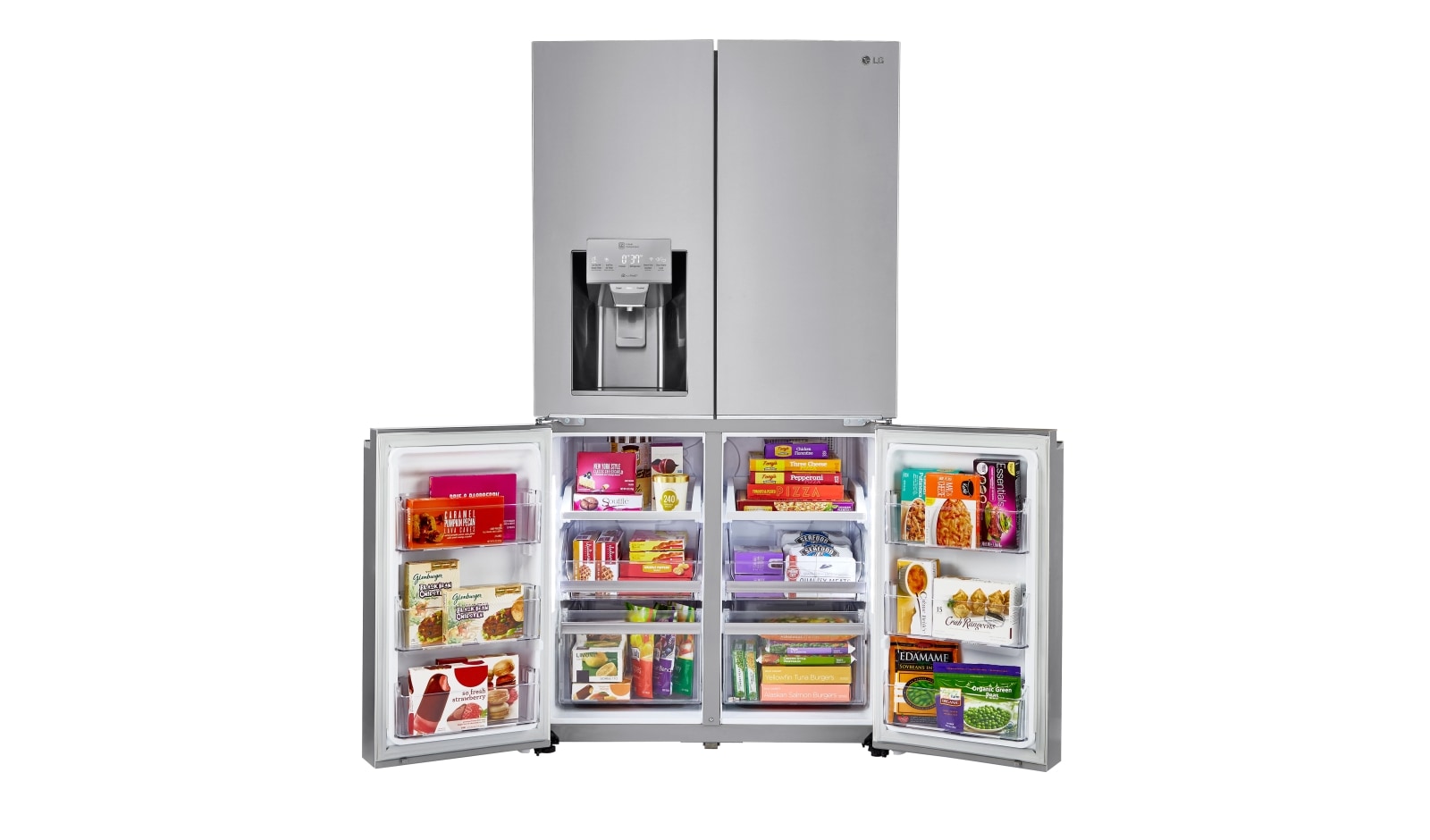 LG 36" French Door Counter-Depth Refrigerator, 23 cu.ft., LNXC23726S