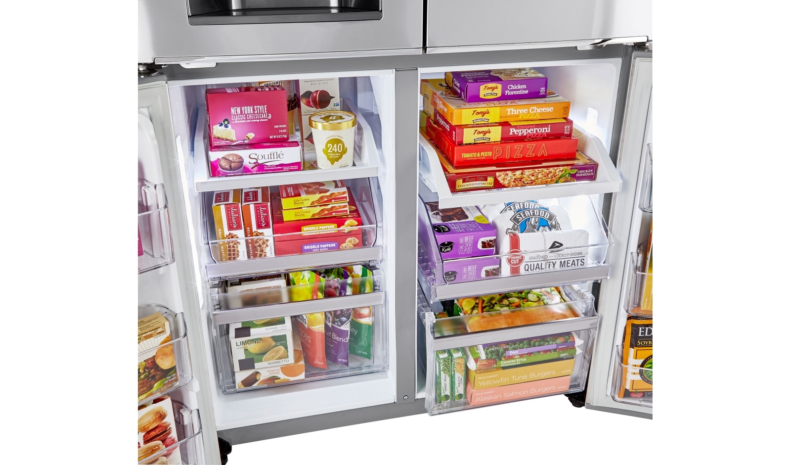 LG 36" French Door Counter-Depth Refrigerator, 23 cu.ft., LNXC23726S
