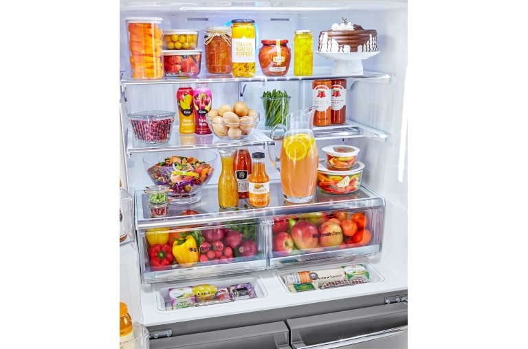 LG 36" French Door Counter-Depth Refrigerator, 23 cu.ft., LNXC23726S