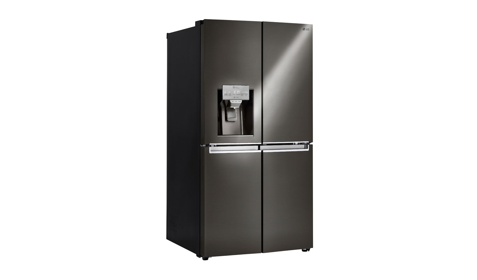 LG 36" Black Stainless Steel 4-Door French Door Refrigerator with Door-in-Door®, 30 cu.ft., LNXS30866D