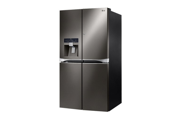 LG 36" Black Stainless Steel French Door Refrigerator with Door-in-Door®, 30 cu.ft., LPXS30866D