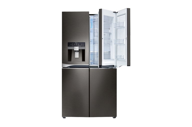 LG 36" Black Stainless Steel French Door Refrigerator with Door-in-Door®, 30 cu.ft., LPXS30866D