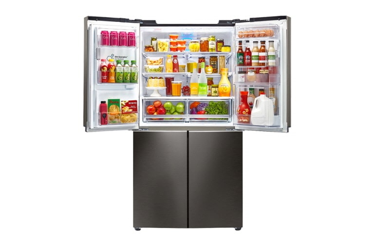 LG 36" Black Stainless Steel French Door Refrigerator with Door-in-Door®, 30 cu.ft., LPXS30866D