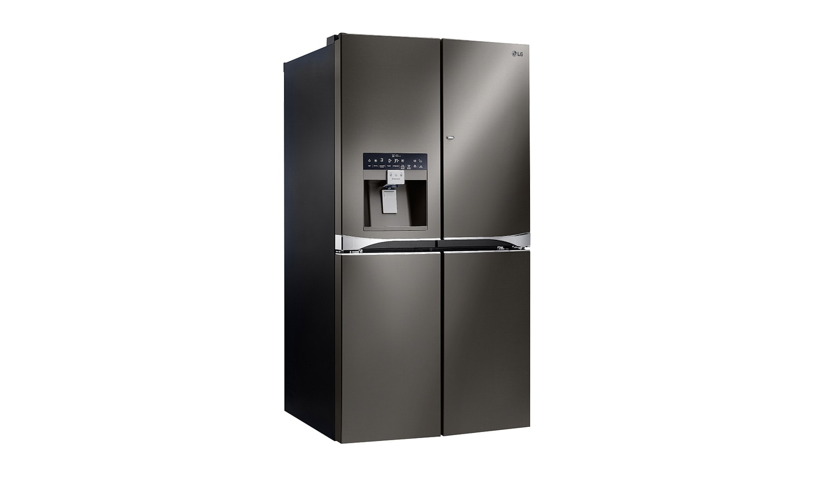 LG 36" Black Stainless Steel French Door Refrigerator with Door-in-Door®, 30 cu.ft., LPXS30866D
