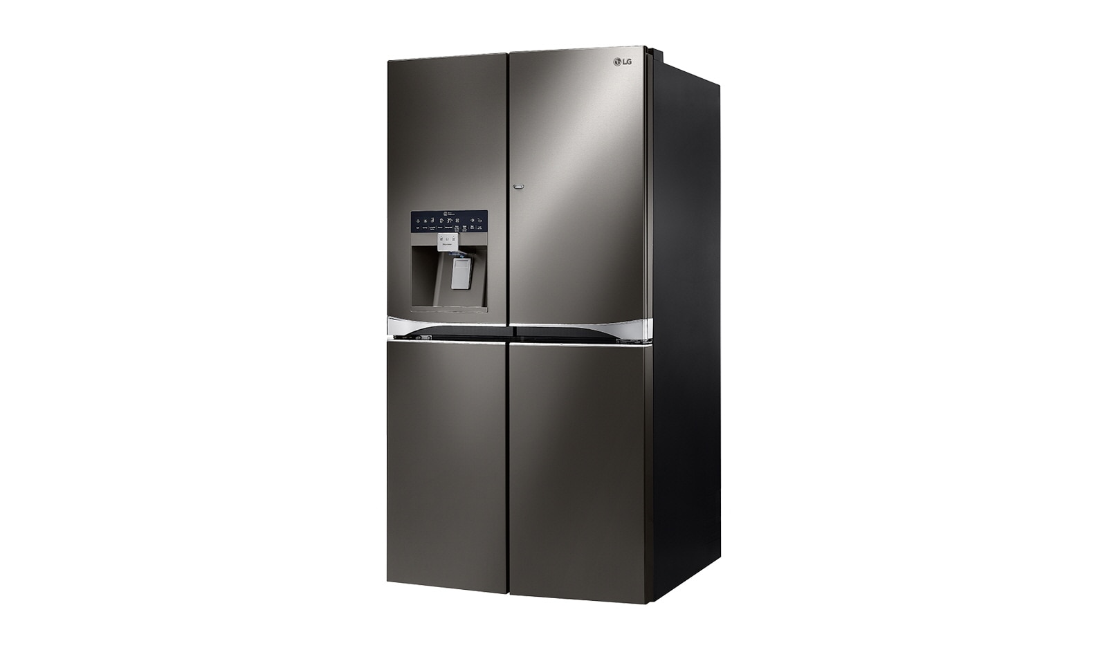 LG 36" Black Stainless Steel French Door Refrigerator with Door-in-Door®, 30 cu.ft., LPXS30866D