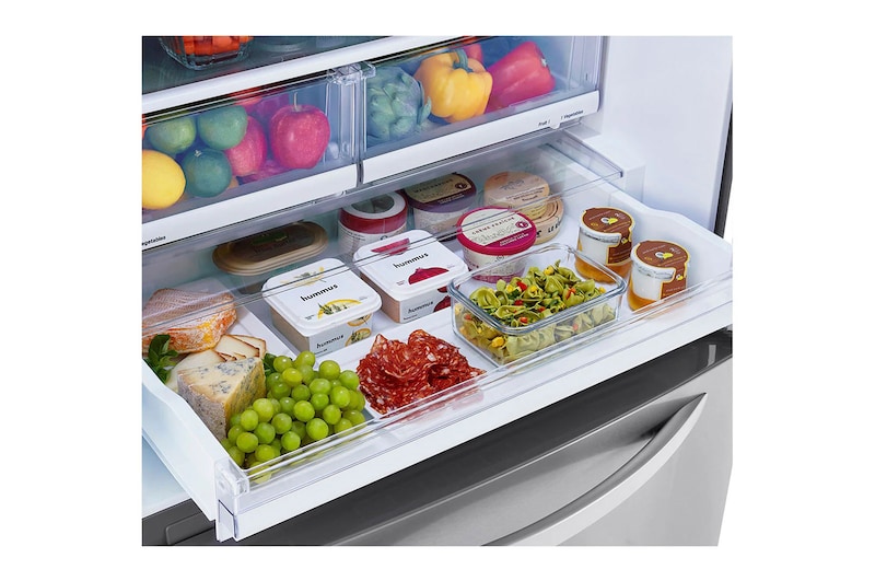 LG 33" 26 cu.ft. Standard-Depth Bottom Freezer Refrigerator Ice Maker, LRDCS2603S