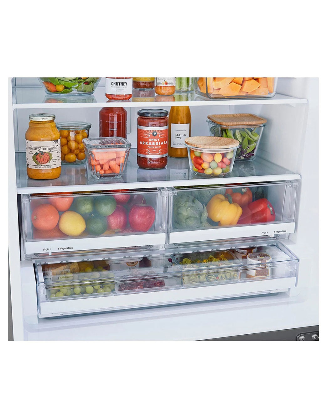 Bottom Freezer | Standard Depth - LRDCS2603S | LG CA
