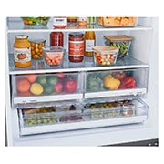 LG 33'' Bottom-Freezer Drawer Refrigerator with Ice Maker, 26 cu.ft, LRDCS2603S