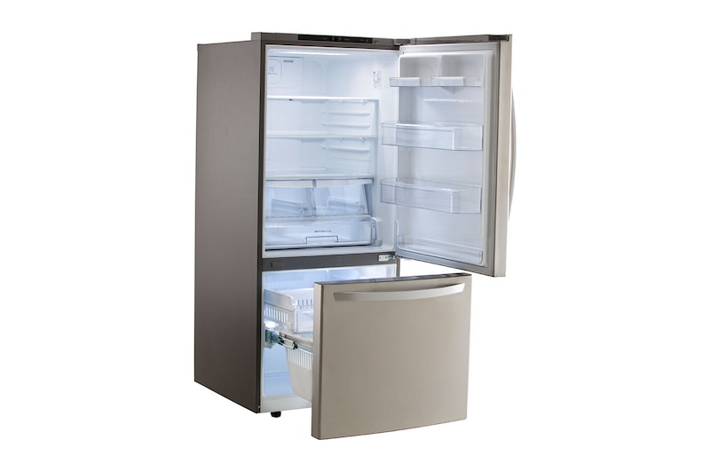LG 30" 22 cu.ft. Standard-Depth Bottom Freezer Refrigerator, LRDNS2200S