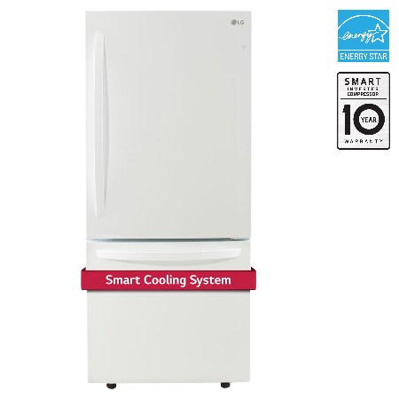 LG 30" 22 cu. ft. Standard-Depth Bottom Freezer Refrigerator