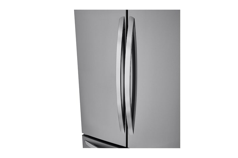 Close up view of handle