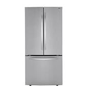 Front view of 33&#39;&#39; Smudge Resistant French Door Refrigerator with Smart Cooling™ Plus LRFCS2503S