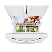 LG 33'' French Door Refrigerator with Smart Cooling™ Plus, LRFCS2503W