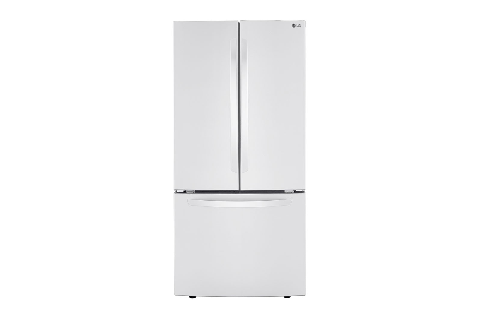 LG 33'' French Door Refrigerator with Smart Cooling™ Plus, LRFCS2503W