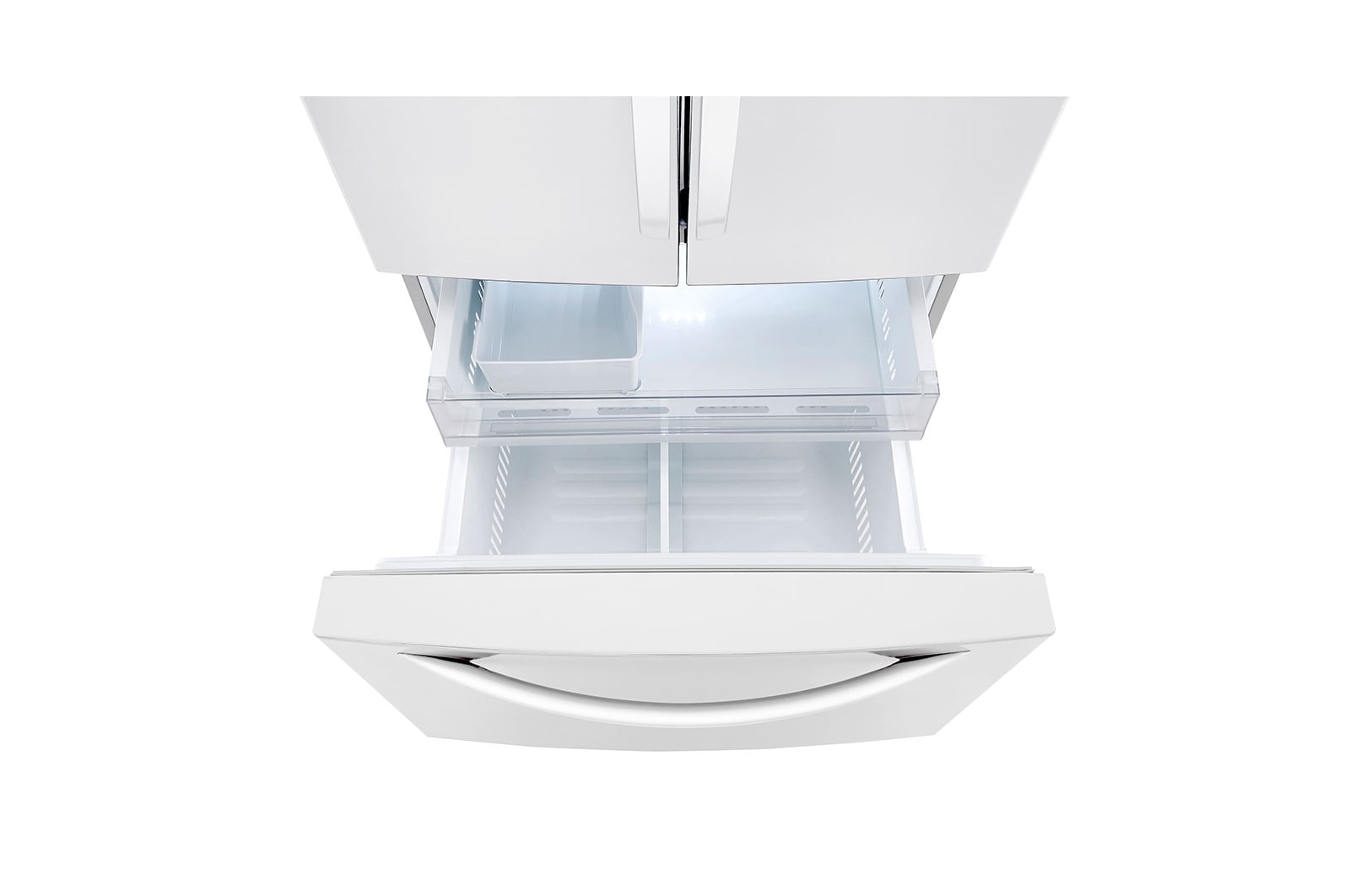 LG 33'' French Door Refrigerator with Smart Cooling™ Plus, LRFCS2503W