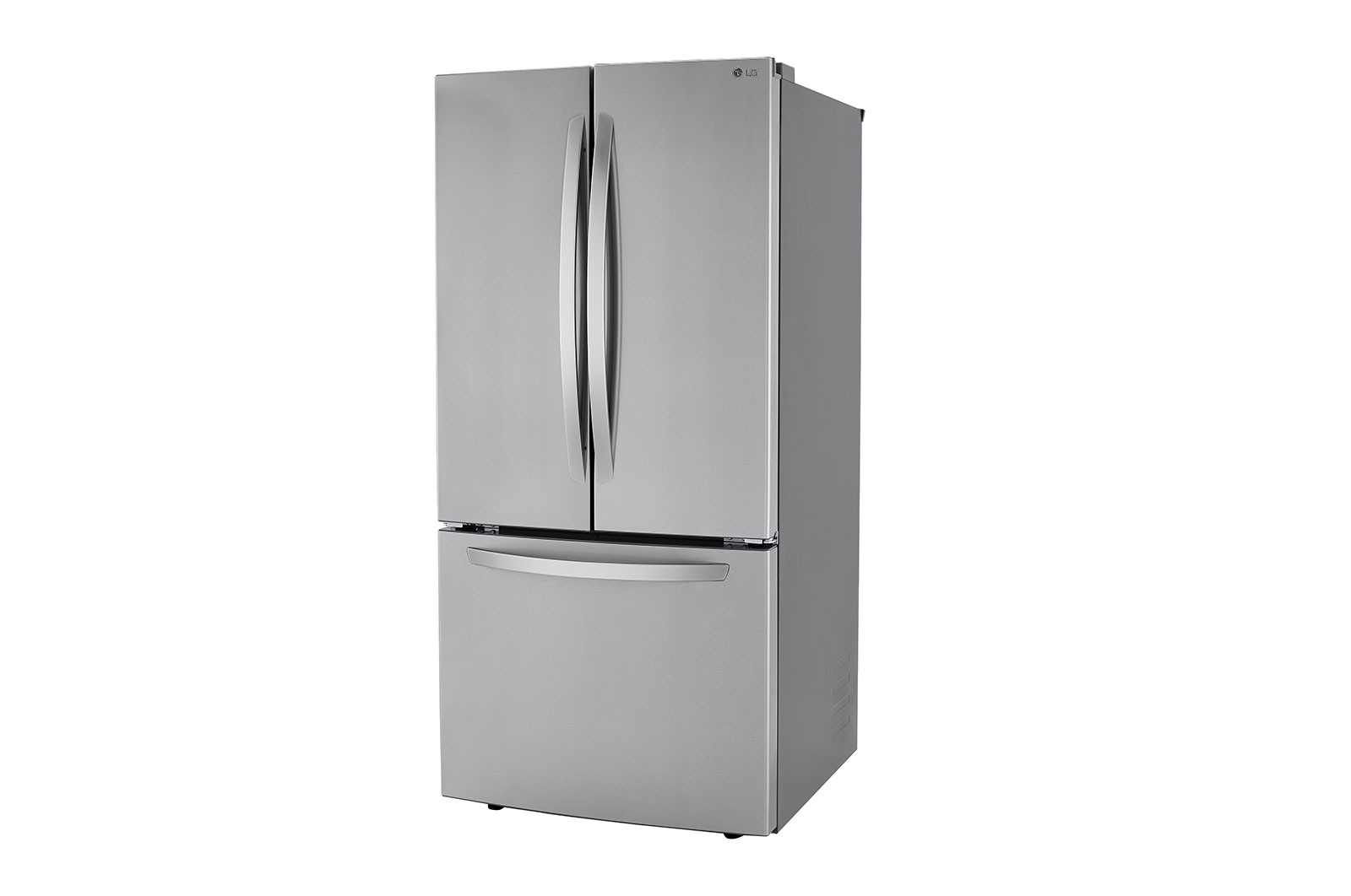 LG 33'' Smudge Resistant French Door Refrigerator with Water and Ice Dispenser, LRFCS2523S