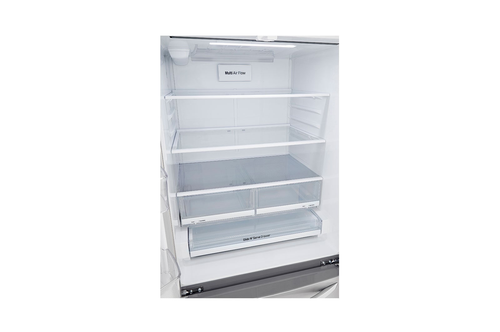 LG 33'' Smudge Resistant French Door Refrigerator with Water and Ice Dispenser, LRFCS2523S
