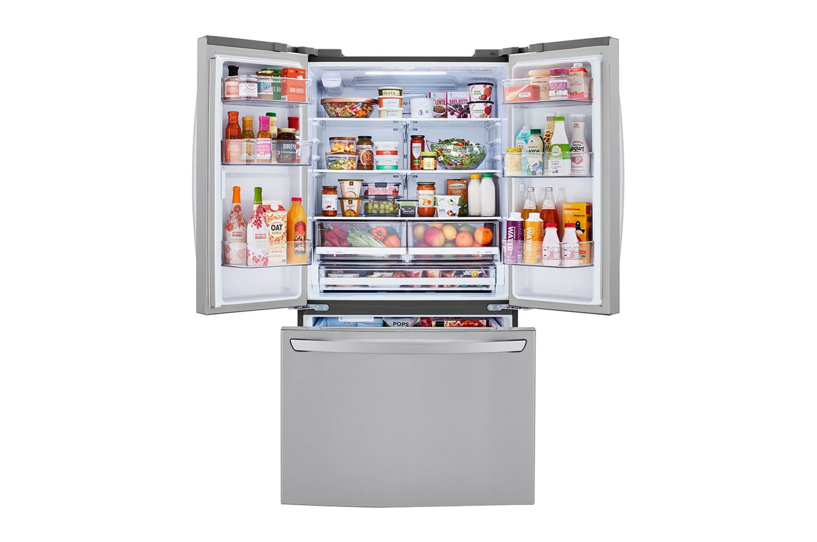 LG 29 cu. ft. Smart French Door Refrigerator, LRFCS29D6S