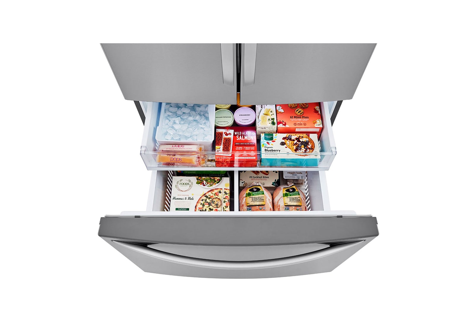 LG 29 cu. ft. Smart French Door Refrigerator, LRFCS29D6S